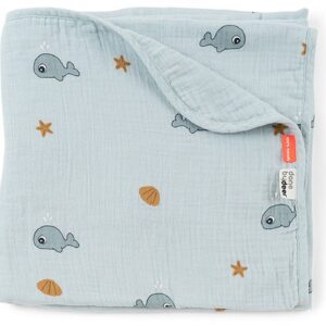 Done By Deer Stofble GOTS Wally, Blue