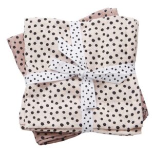 Done By Deer Stofble Happy Dots, Lyserød