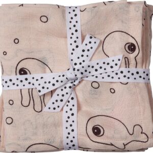 Done By Deer Stofble Sea Friends 120x120 2-pak, Powder