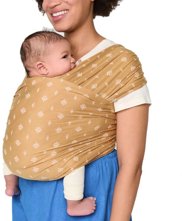Ergobaby Aura Wrap Knit Strækvikle, Camel Harvest