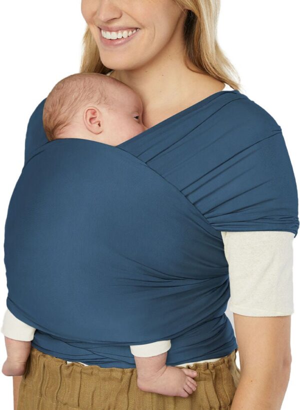 Ergobaby Aura Wrap Knit Strækvikle, Twilight Navy