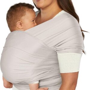 Ergobaby Aura Wrap Mesh Strækvikle, Soft Grey