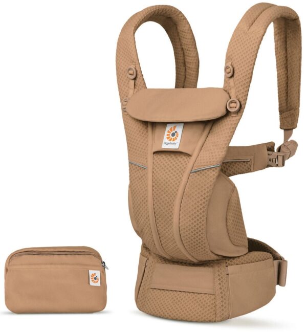 Ergobaby Omni Breeze Bæresele, Camel Brown