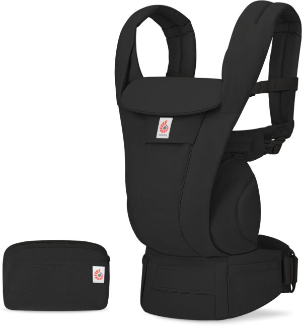 Ergobaby Omni Deluxe Bæresele Cotton, Onyx Black
