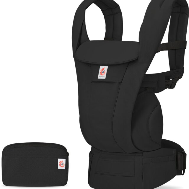 Ergobaby Omni Deluxe Bæresele Cotton, Onyx Black