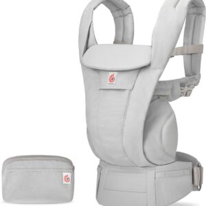 Ergobaby Omni Deluxe Bæresele Cotton, Pearl Grey