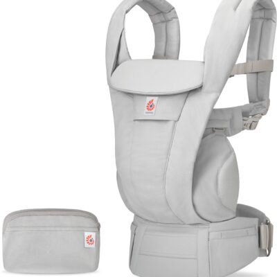 Ergobaby Omni Deluxe Bæresele Cotton, Pearl Grey