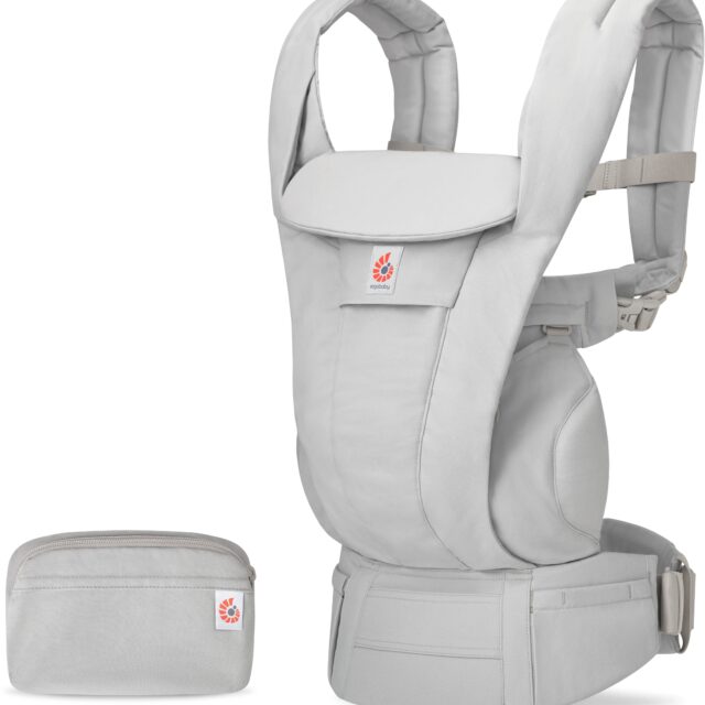 Ergobaby Omni Deluxe Bæresele Cotton, Pearl Grey