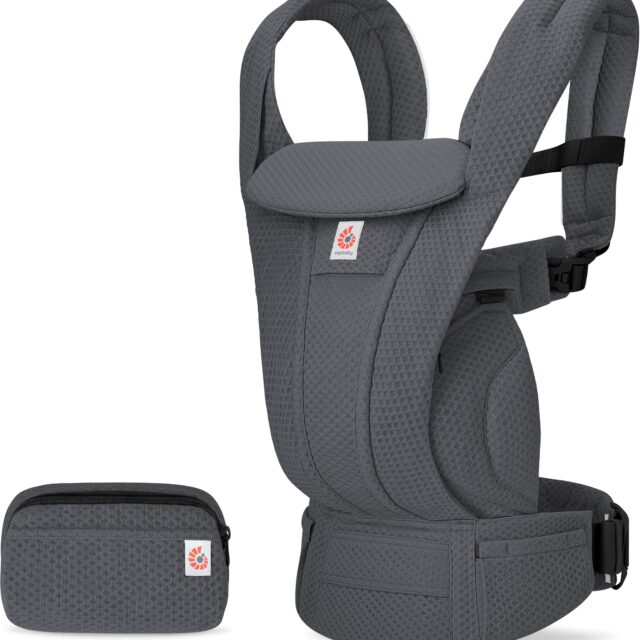 Ergobaby Omni Deluxe Bæresele Mesh, Graphite Grey