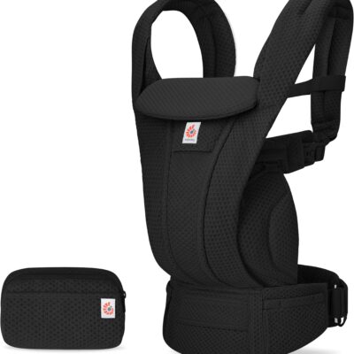 Ergobaby Omni Deluxe Bæresele Mesh, Onyx Black
