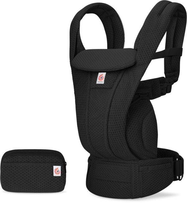 Ergobaby Omni Deluxe Bæresele Mesh, Onyx Black
