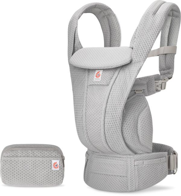 Ergobaby Omni Deluxe Bæresele Mesh, Pearl Grey
