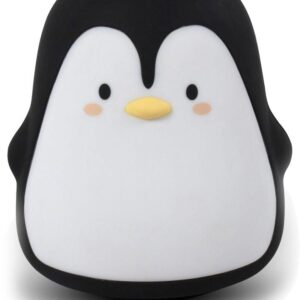 FILIBABBA LED-Lampe Silikone, Pelle the Penguin, Børnelampe
