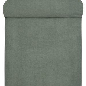 Flonel sengetøj - 140x200 cm - 100% blødt garnfarvet bomulds flonel - Høie of Scandinavia - Casper grøn premium sengesæt