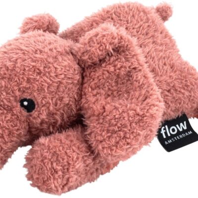 Flow Bamse Med Natlampe George, Pink, Børnelampe