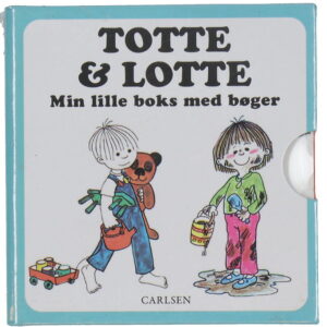 Forlaget Carlsen Bøger - Totte & Lotte: Min lille boks med 4 bøg
