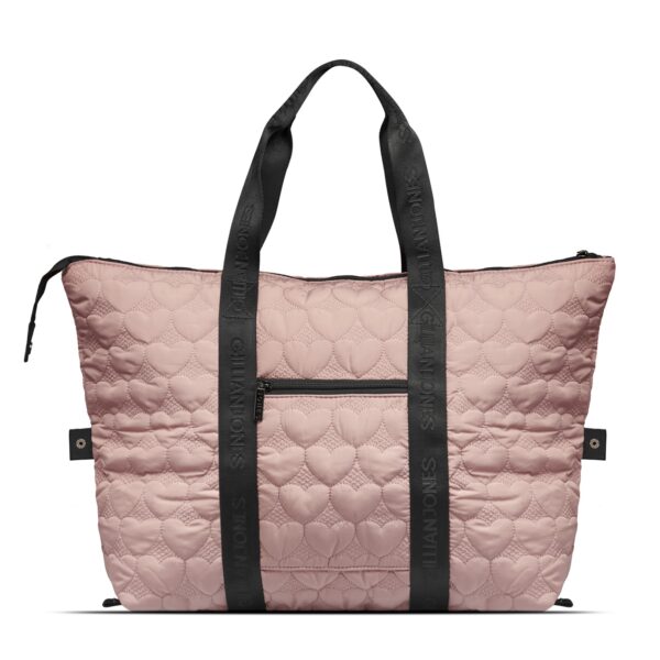 Gillian Jones - Shopper heart Rosa - Toilettaske