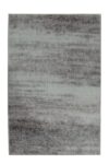 Gulvtæppe 140x200 cm - Løs tæppe med skridsikker bagside - Gråt tæppe med stonewashed effekt - Blødt tæppe fra Nordstrand Home Tine