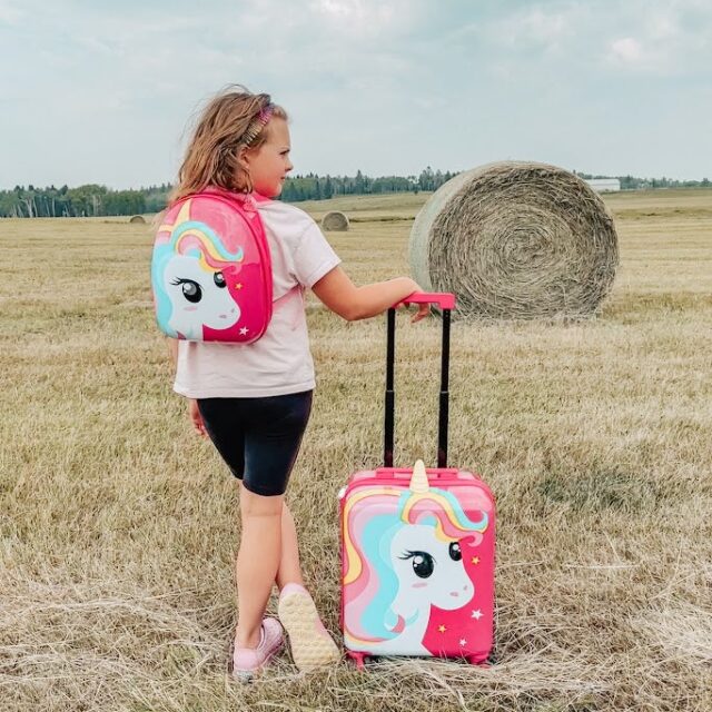 Heys Super Tots Set Kuffert & Rygsæk, Unicorn