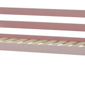 Hoppekids Juniorseng ECO Comfort 70x160, Pale Rose, Børnesenge
