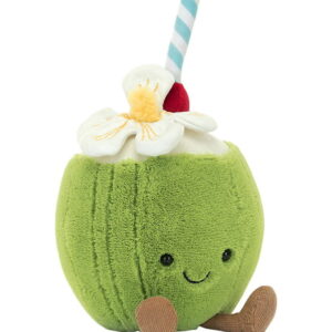 Jellycat Bamse - 11x9 cm - Amuseables Aruba Coconut
