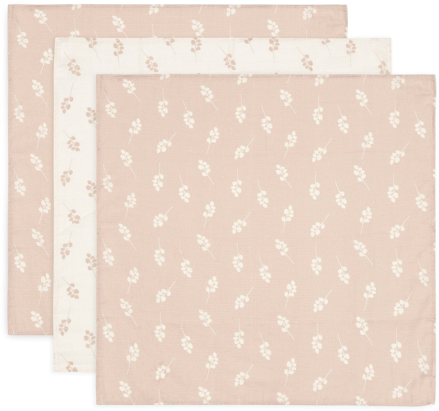 Jollein Stofble 3-Pak, Twig Wild Rose
