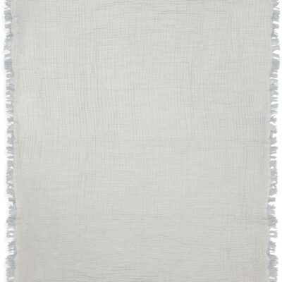 Jollein Tæppe/ Stofble i Musselin Fringe, Sea Green