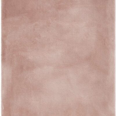 KM Carpets Cozy Gulvtæppe 133x190, Dusty Pink