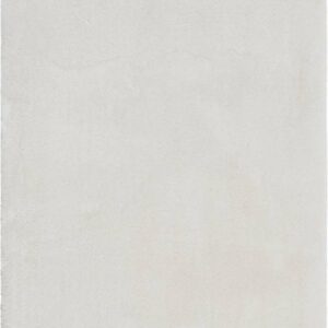 KM Carpets Cozy Gulvtæppe 80x160, White