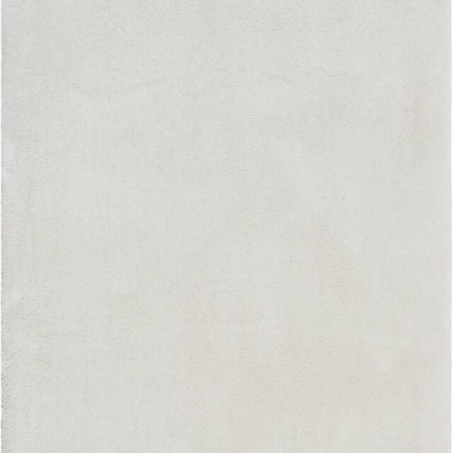KM Carpets Cozy Gulvtæppe 80x160, White