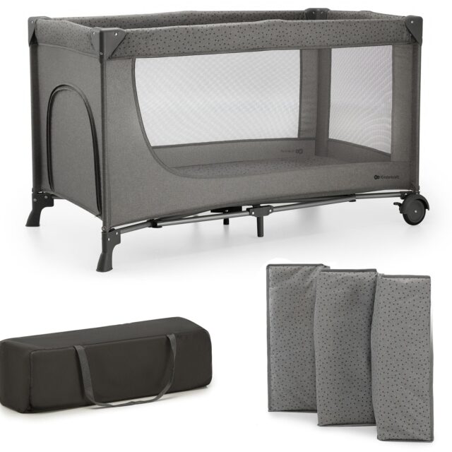 Kinderkraft JOY 2 Weekendseng, Dark Grey