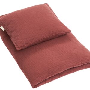 KlipKlap Sengesæt Tremmeseng 70x100, Burgundy