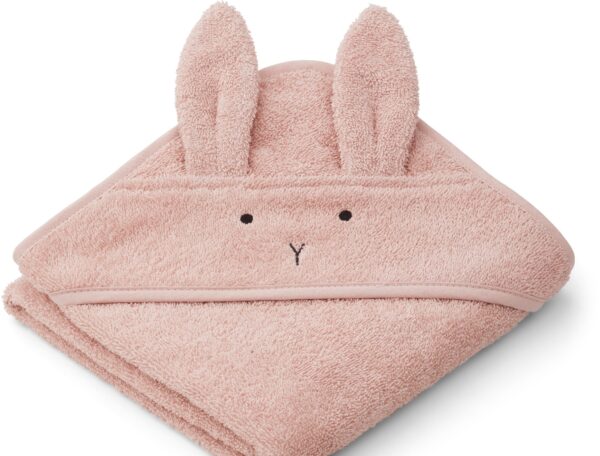 LIEWOOD Albert Håndklæde med Hætte, Rabbit Rose