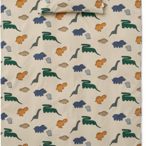 LIEWOOD Carmen Sengesæt 70x100 Tremmeseng, Dinosaurs/Mist