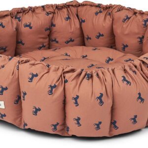 LIEWOOD Ola Babynest, Horses / Dark Rosetta