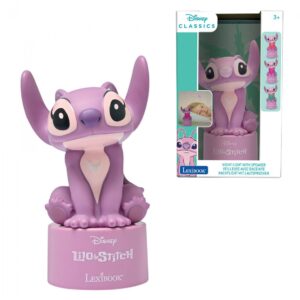 Lexibook Disney Stitch Natlampe med Højttaler, Børnelampe