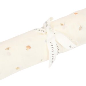 Little Dutch Forest Treasures Tæppe/ Stofble i Musselin, Hvid