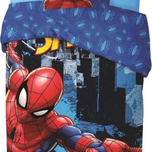 Marvel Spider-Man Sengesæt 140x200, Blå