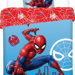 Marvel Spider-Man Sengesæt 150x210, Blå