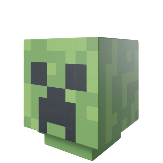 Minecraft Creeper LED Natlampe, Børnelampe