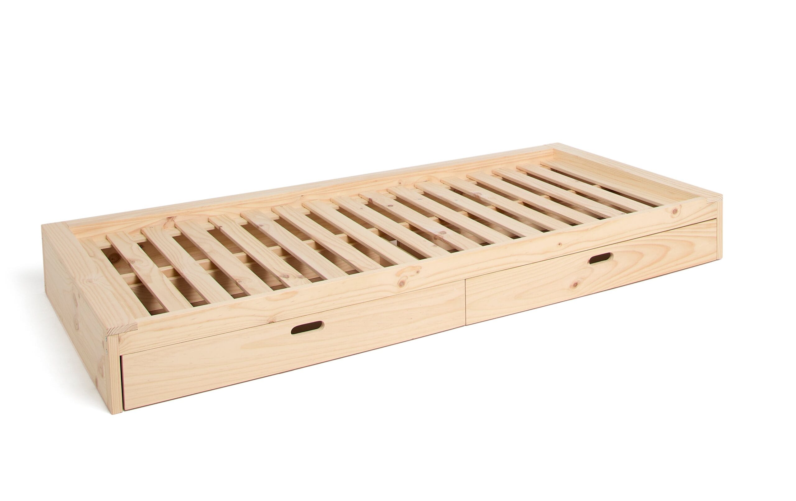 Minitude ATLAS Juniorseng 90x200, Natur, Børnesenge