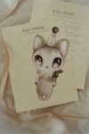 Mrs Mighetto Wallsticker, Dear Meow
