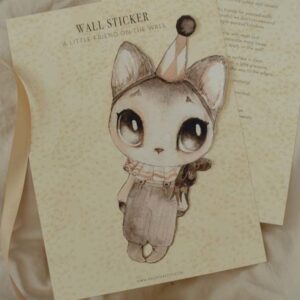 Mrs Mighetto Wallsticker, Dear Meow