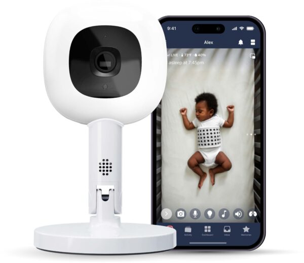 Nanit Pro Babyalarm med Kamera og Støtteben
