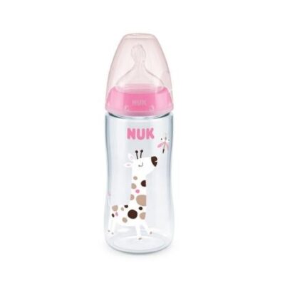 Nuk First Choice, Sutteflaske, Blå, 6-18 Mdr.