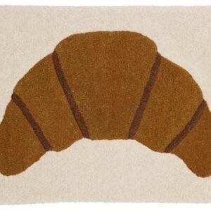 OYOY Croissant Tufted Miniature Gulvtæppe, Brown