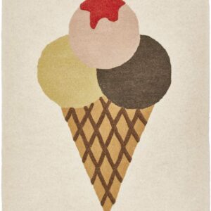 OYOY Ice Cream Tuftet Gulvtæppe, Multi