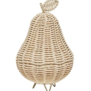 OYOY Pear Rattan Natlampe, Nature, Børnelampe