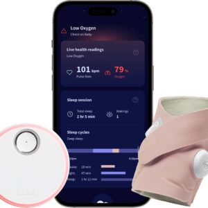 Owlet Dream Sock Babyalarm, Dusty Rose