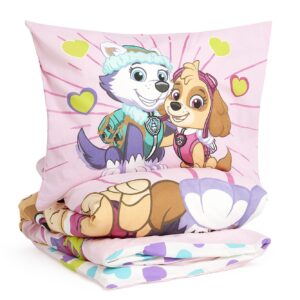 Paw Patrol Sengesæt 150x210, Pink